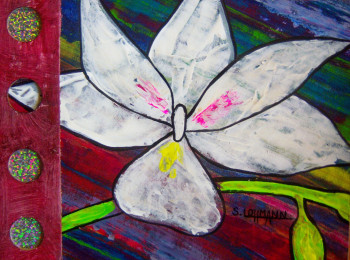 Obra contemporánea nombrada « Technique mixte 1383 », Hecho por S.LOHMANN - SYLOH