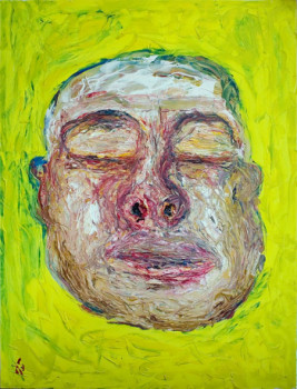 Obra contemporánea nombrada « Bébé », Hecho por JEAN-YVES JOURDAIN