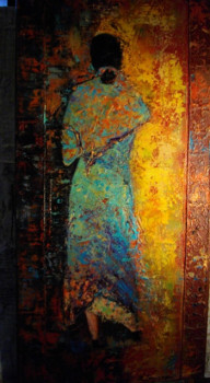 Obra contemporánea nombrada « Reveries d'Amory », Hecho por CHANTAL LONGEON