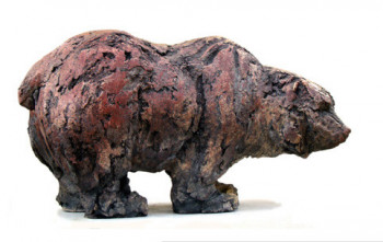 Obra contemporánea nombrada « Ours brun », Hecho por JOANNA HAIR