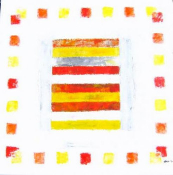 Obra contemporánea nombrada « LES NOTES », Hecho por YOLANDE BASTONI