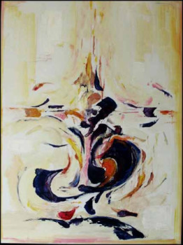 Obra contemporánea nombrada « Mouvement de danse », Hecho por JEAN MARIE SCHROETTER