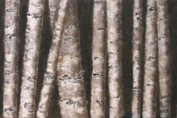 Obra contemporánea nombrada « Promeneur de Lumière - Est », Hecho por LUC BABIN