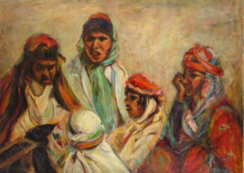 Obra contemporánea nombrada « La Leçon de Tissage », Hecho por FLAVIEN SEMPéRé