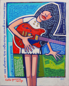 Obra contemporánea nombrada « SOPHIE COMME UNE GRANDE », Hecho por VINCENT ARCACHE
