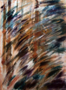 Obra contemporánea nombrada « herbes », Hecho por MARIE-EDMéE SéGUIN