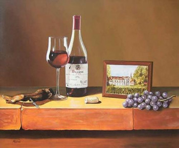 Obra contemporánea nombrada « Les vendanges », Hecho por BRUNO ATAMIAN