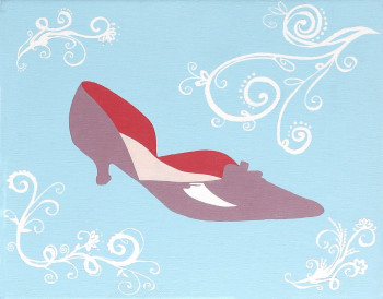 Obra contemporánea nombrada « Cinderella », Hecho por LOUISELAPRAIRIE