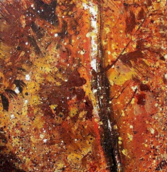 Obra contemporánea nombrada « foret 50 », Hecho por AQUARELLUS