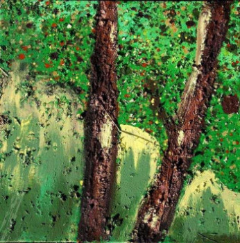 Obra contemporánea nombrada « foret 59 », Hecho por AQUARELLUS