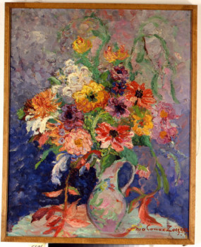 Obra contemporánea nombrada « Bouquet. Musée de Grenoble. », Hecho por CAMAX-ZOEGGER