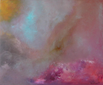 Obra contemporánea nombrada « Ciel tumultueux », Hecho por TCHARTILOGLOU FRANCOISE