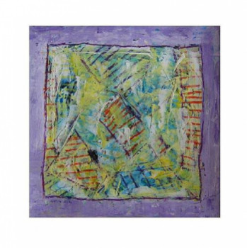 Obra contemporánea nombrada « Technique mixte 5 », Hecho por DANTIN