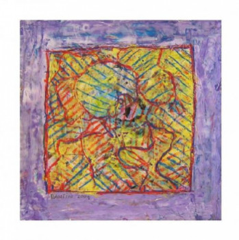 Obra contemporánea nombrada « Technique mixte 6 », Hecho por DANTIN