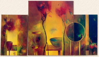 Obra contemporánea nombrada « Offrandes », Hecho por JEAN-PAUL PRIVET