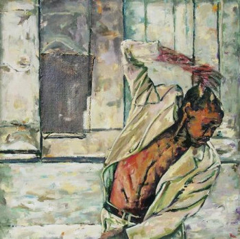 Obra contemporánea nombrada « Afrique », Hecho por FRANCINE CLERC