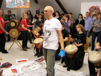 Nuit féline avec le groupe TAKUNDE En el sitio ARTactif