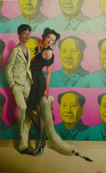 Obra contemporánea nombrada « MR & MRS YUAN », Hecho por BRUET