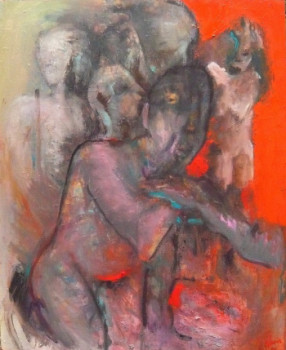 Obra contemporánea nombrada « De Profundis I », Hecho por PRISCILLE VINCENS