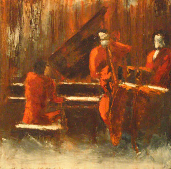 Obra contemporánea nombrada « Jazz », Hecho por MLB