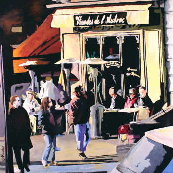 Obra contemporánea nombrada « LES VIANDES DE L. AUBRAC », Hecho por CLOTILDE NADEL