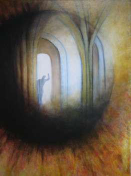 Obra contemporánea nombrada « a l'infini », Hecho por BRIGITTE WEYRICH