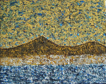 Obra contemporánea nombrada « Teide, Tenerife », Hecho por SYLVIE JESSUA CLOUTIER