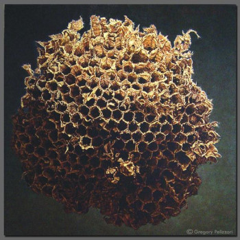 Obra contemporánea nombrada « METEOR », Hecho por PELIZZARI
