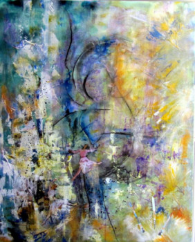Obra contemporánea nombrada « hommage à Mireille Nègre "Passion'' », Hecho por GENEVIEVE S.
