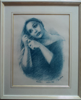Obra contemporánea nombrada « ANNA », Hecho por MICHEL CLOS