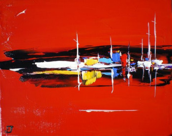 Obra contemporánea nombrada « Fraîcheur marine », Hecho por FRANCIS JALIBERT