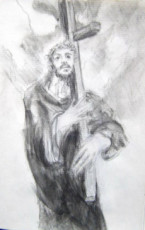 croquis-de-jesus-christ