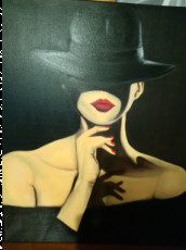 femme-au-chapeau-noir